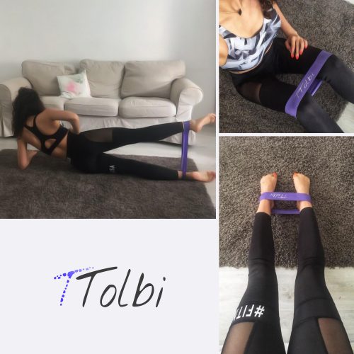 TTolbi Purple Stretch Bands for Dancers